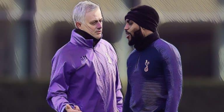 tottenham hotspur danny rose jose mourinho