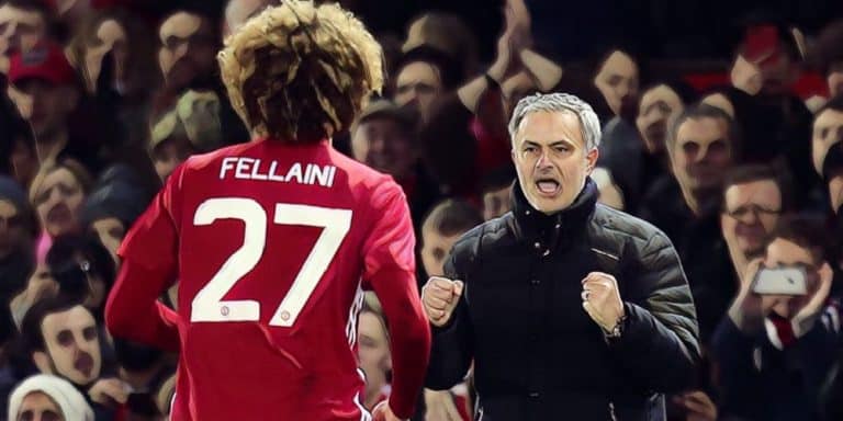 fellaini mourinho tottenham hotspur