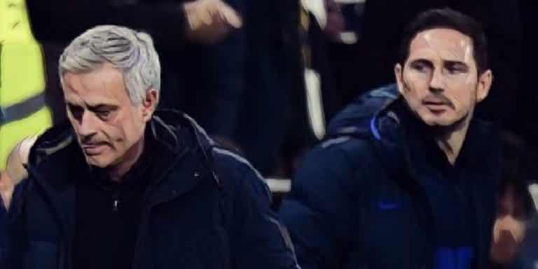 jose mourinho frank lampard tottenham hotspur chelsea
