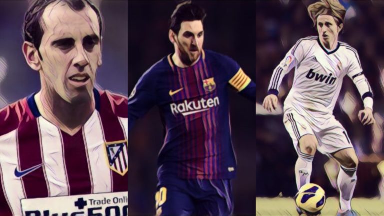 la liga team of the decade