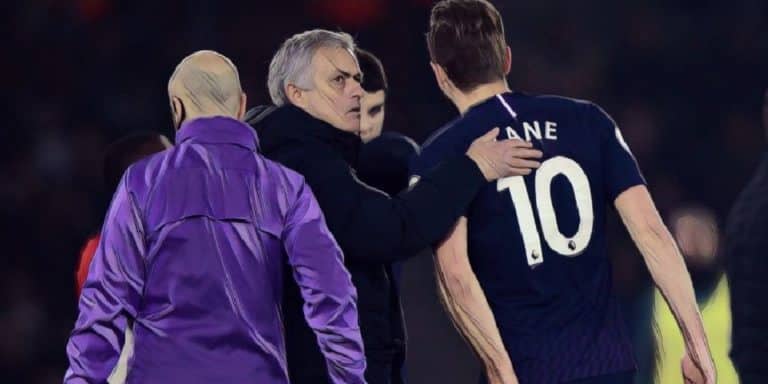 harry kane mourinho tottenham hotspur premier league