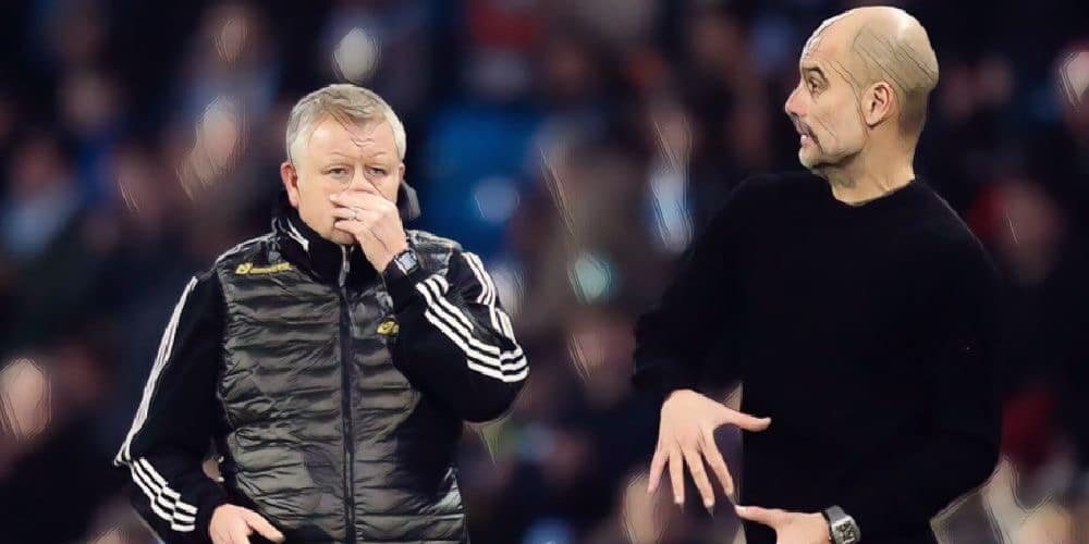 pep guardiola chris wilder