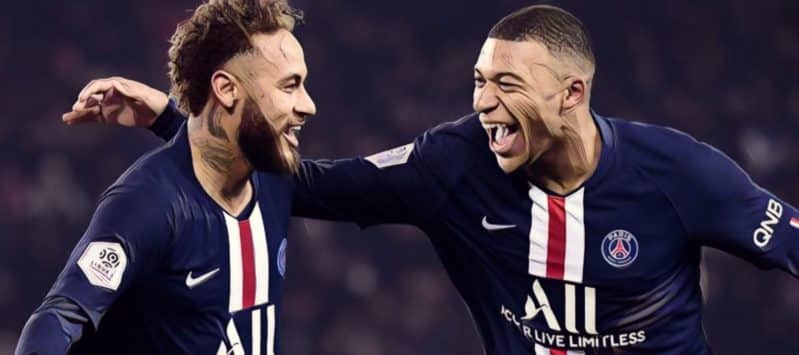 Mbappe Neymar PSG