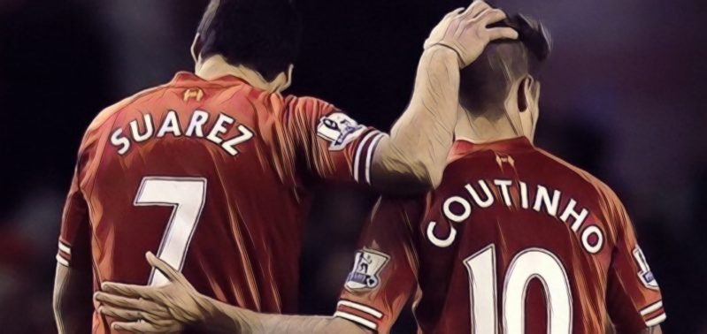 Suarez Coutinho Liverpool