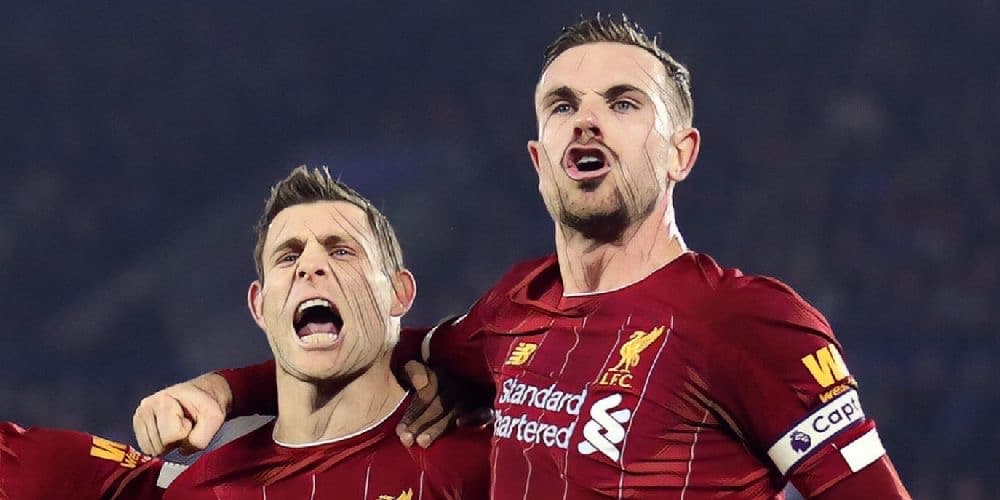Jordan Henderson James Milner Liverpool Premier League