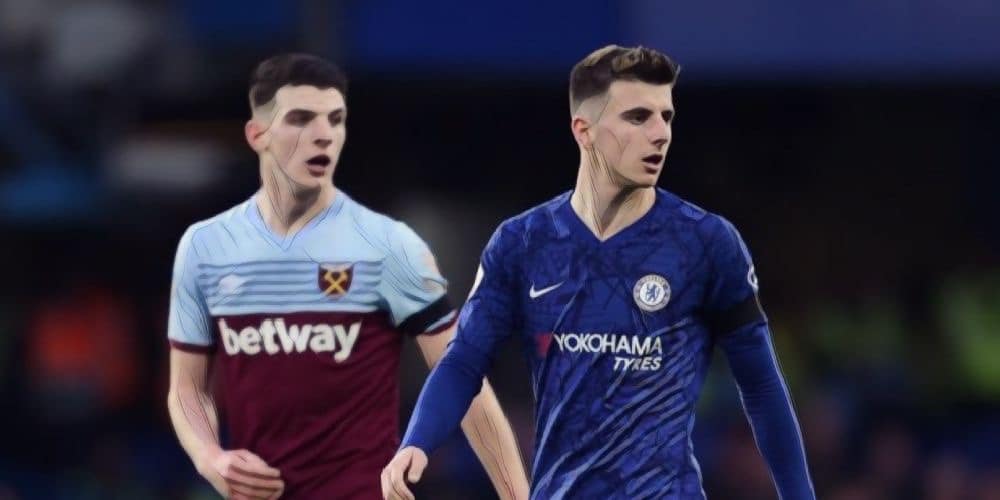 Declan Rice Mason Mount