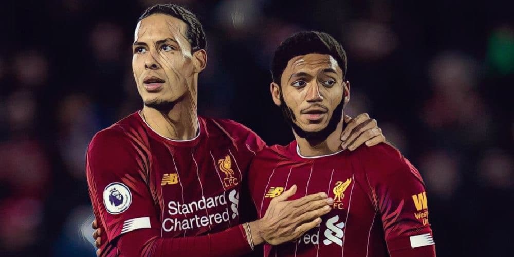 Van Dijk Gomez Liverpool