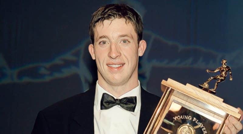 every 90's young pfa player of the year
