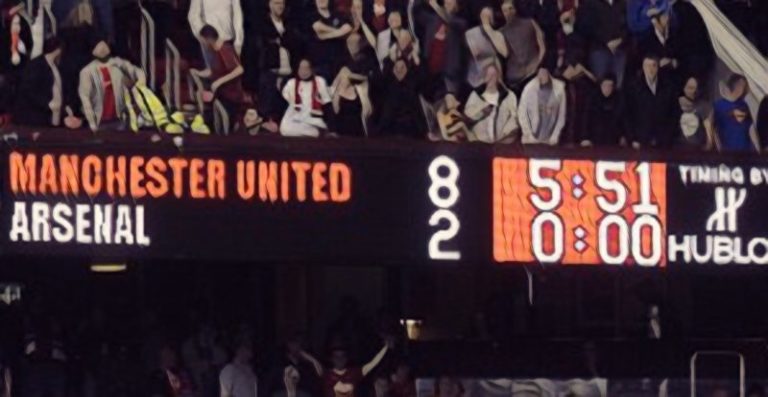 manchester united arsenal 8-2