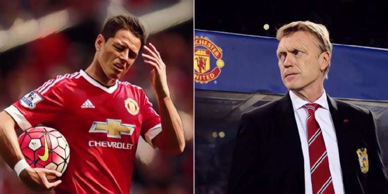 chicharito moyes manchester united