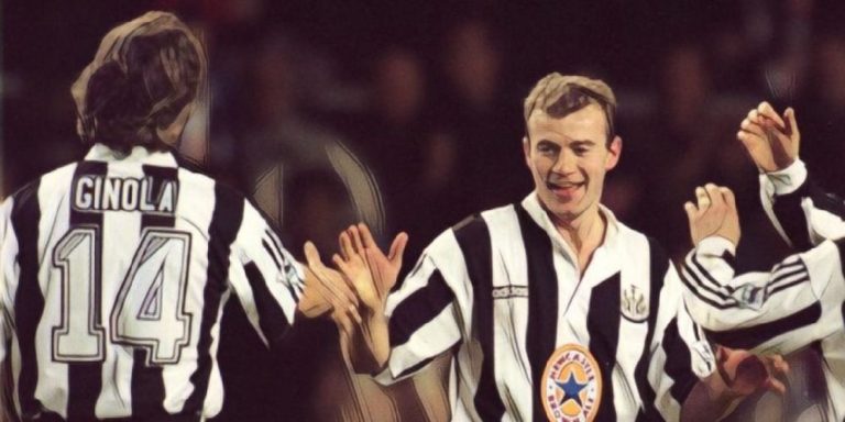 Alan Shearer David Ginola Newcastle United Premier League