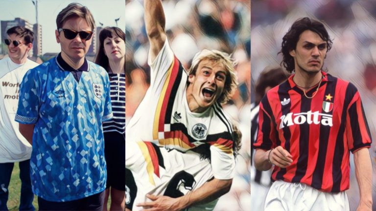 most iconic football jerseys of the 90's