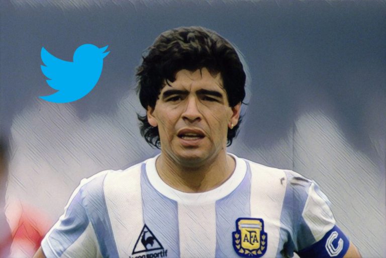 best football tweets diego maradona dele alli thomas muller