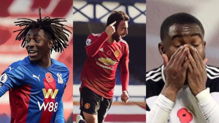 premier league weekly awards bruno fernandes eze lookman penalty