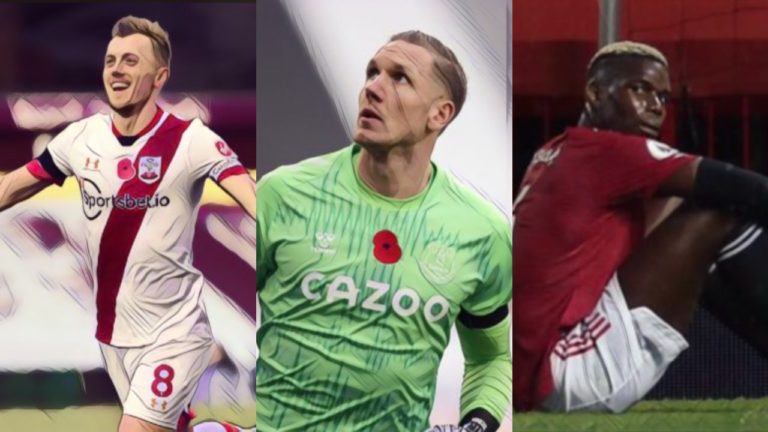 premier league weekly awards ward prowse pogba olsen