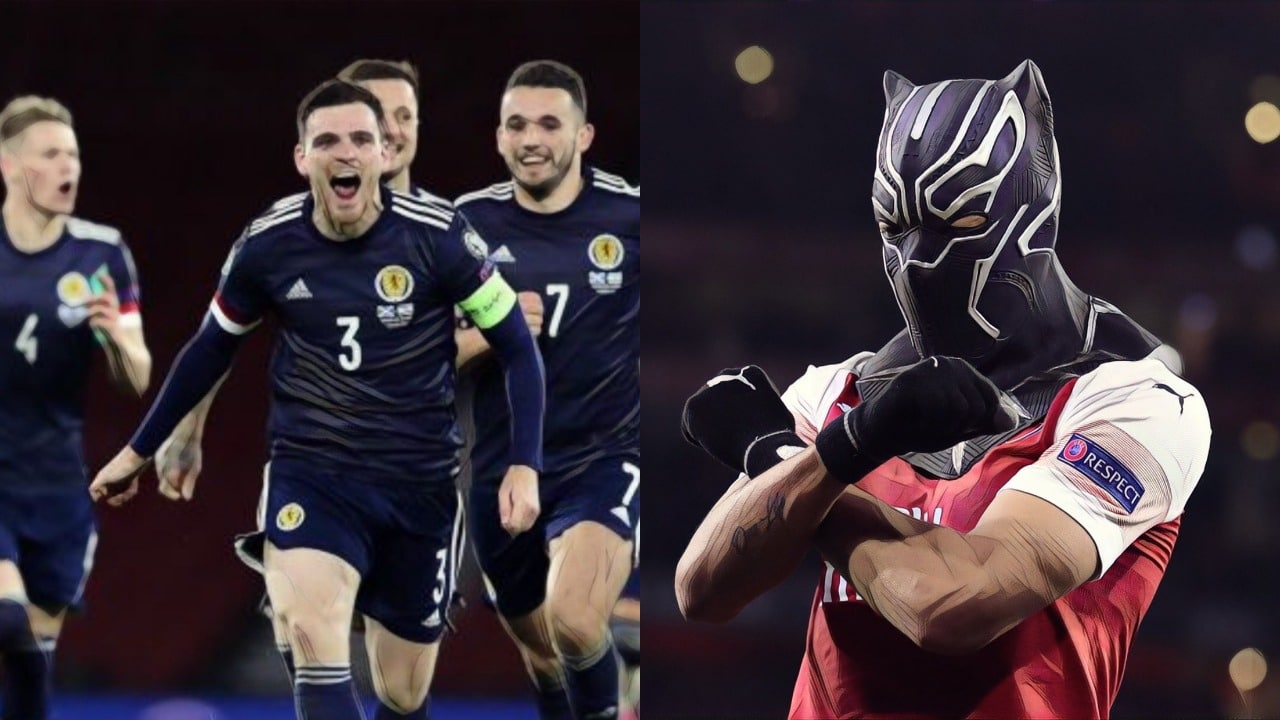 tweets scotland aubameyang kroos gunnersaurus