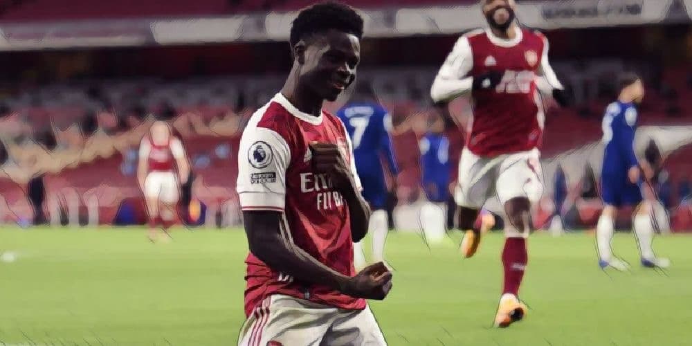 bukayo saka arsenal premier league