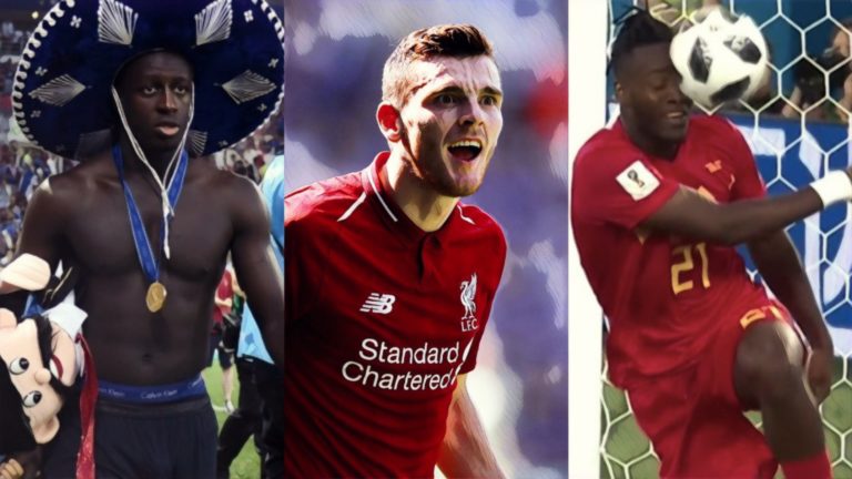 Best footballers on twitter robertson mendy batshuayi