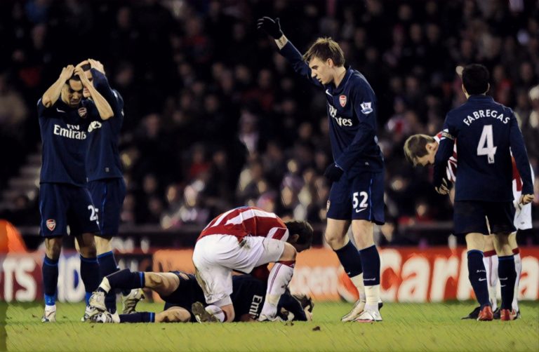 Stoke Arsenal Rivalry Premier League