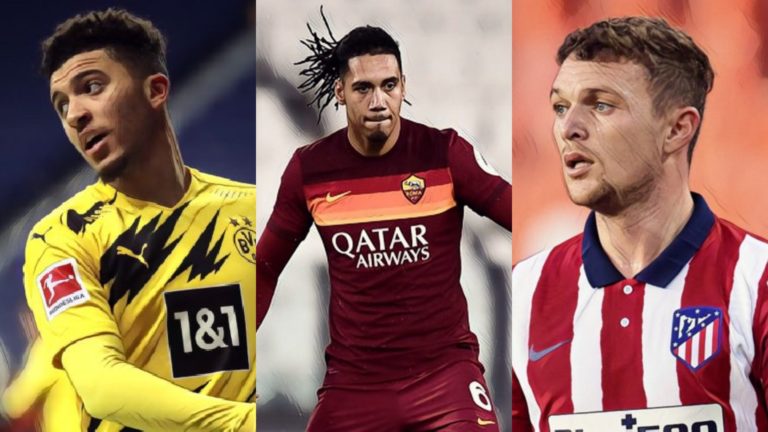 best english footballers abroad sancho trippier smalling