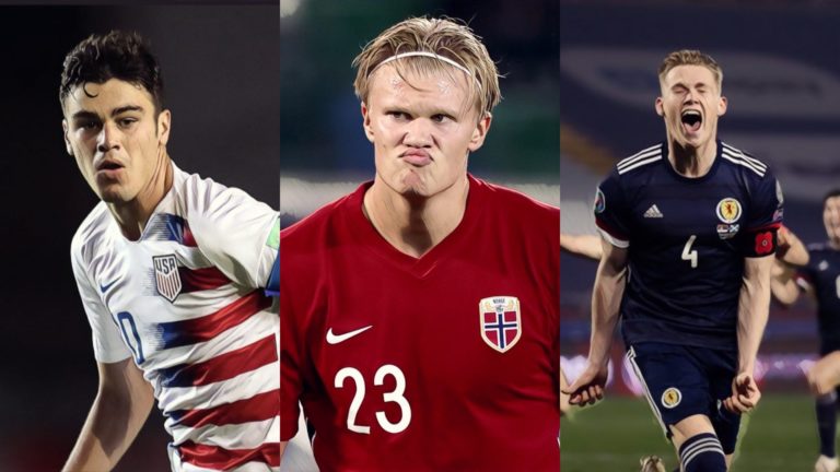 Ten English-born footballers who play for other countries haaland reyna mctominay