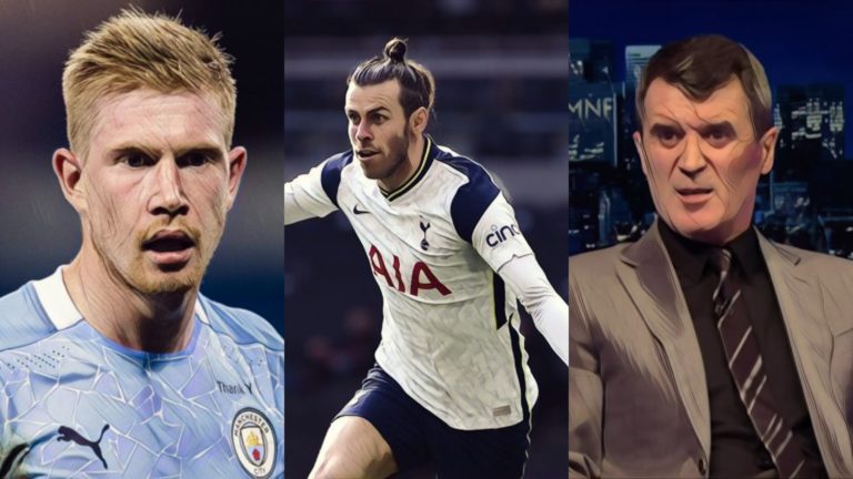 premier league weekly awards bale de bruyne redknapp keane
