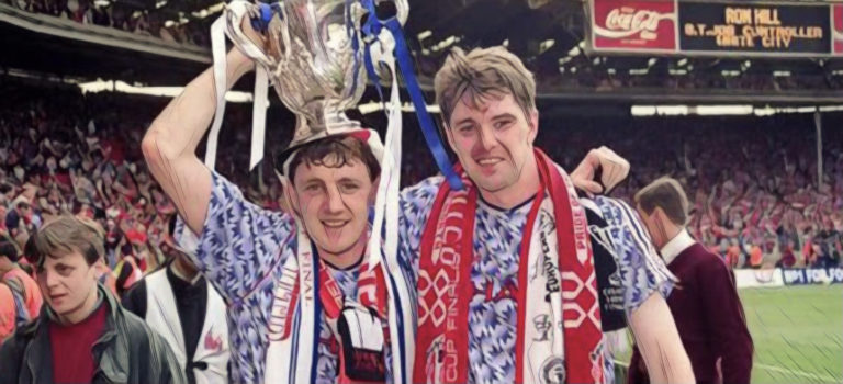 Bruce and Pallister Man United