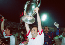 Remembering the AC Milan side that hammered Cruyff’s Dream Team 4-0 in the UCL final The AC Milan XI that won the 1994 Champions League final