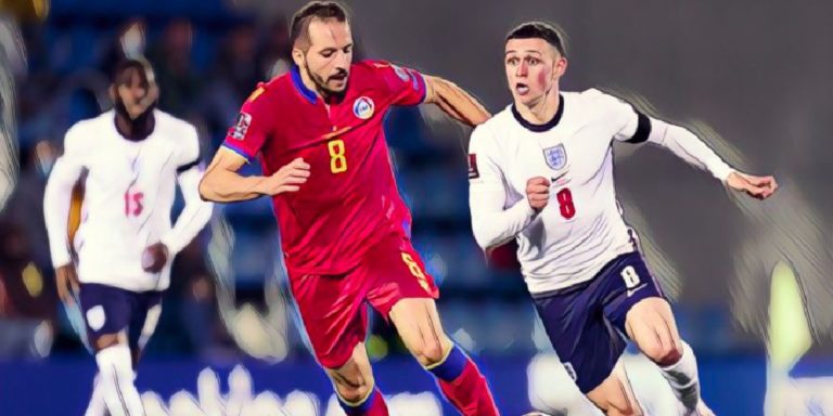 phil foden impressing for england against andora
