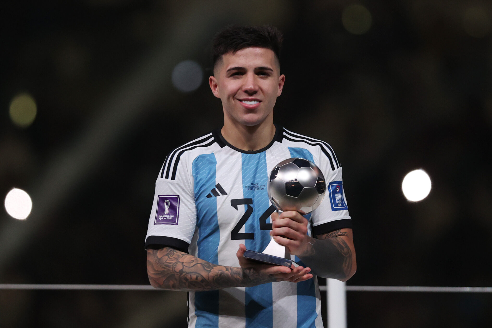 the last five winners of the World Cup's Best Young Player Award