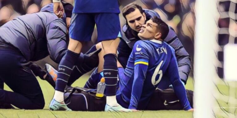 thiago silva injury against spurs