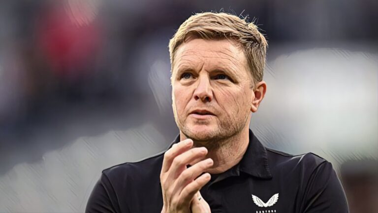 Newcastle United manager Eddie Howe