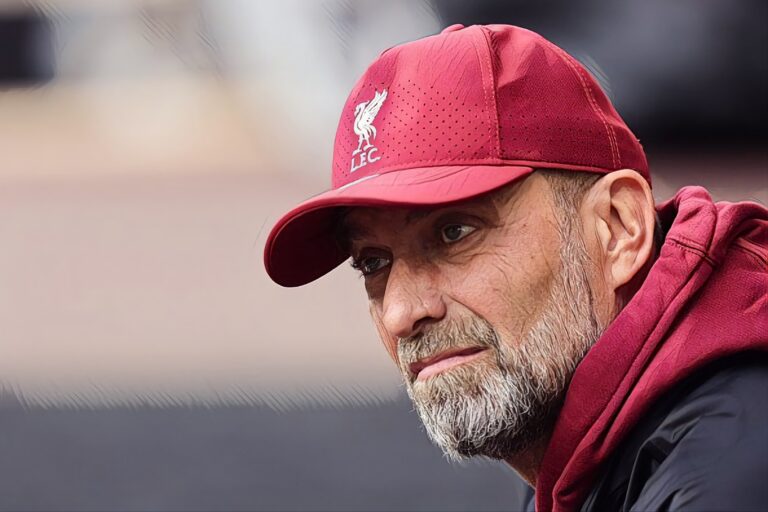 Liverpool manager Jurgen Klopp looks on as his side play Wolves at Molineux in the Premier League.