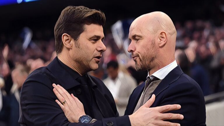 Mauricio Pochettino and Erik ten Hag
