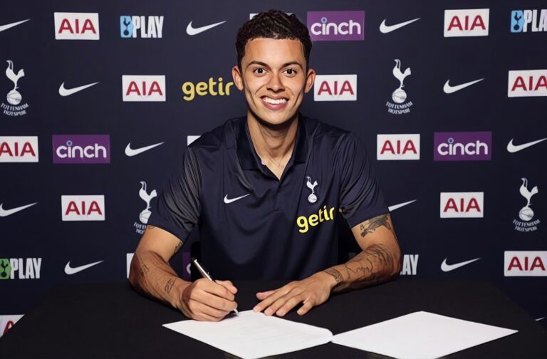 Brennan Johnson signs a contract with Tottenham after completing his transfer from Nottingham Forest on deadline day