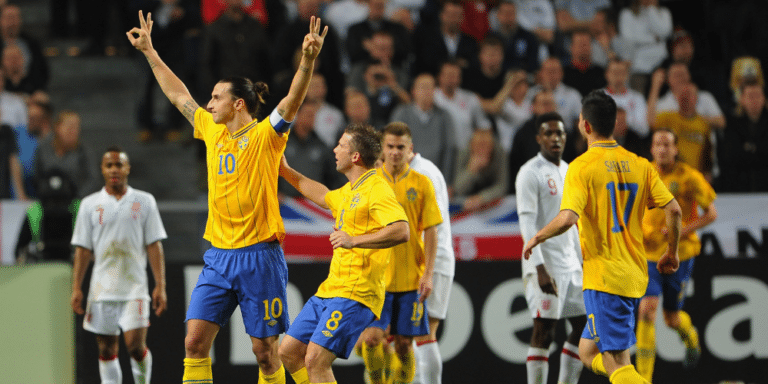 Zlatan Ibrahimovic iconic performance against England
