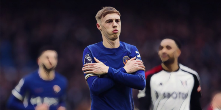 Chelsea player Cole Palmer.