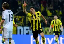 Iconic Performances: Lewandowski’s four-goal destruction of Real Madrid Robert Lewandowski's four-goal destruction of Real Madrid for Borussia Dortmund