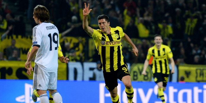 Robert Lewandowski's four-goal destruction of Real Madrid for Borussia Dortmund