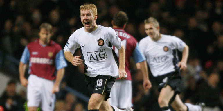 Manchester United midfielder Paul Scholes best goals