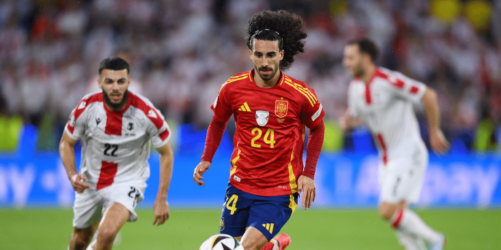 Marc Cucurella has said he is 'pushing' Spain teammate Nico Williams to sign for Chelsea this summer.