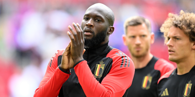 Belgium forward Romelu Lukaku on international duty with Belgium at Euro 2024.