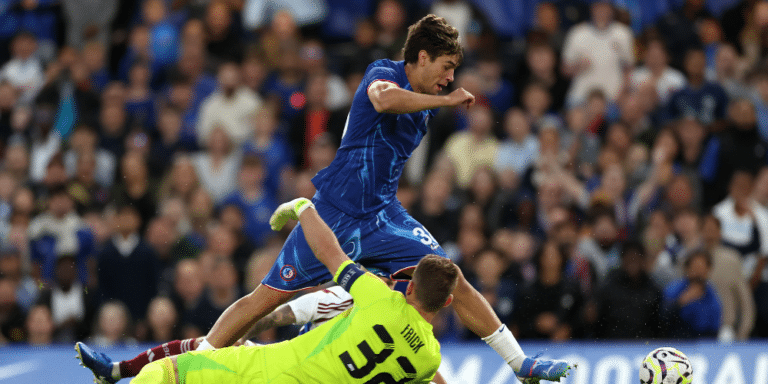 Chelsea forward Marc Guiu was guilty of a horror miss during the club's 2-0 win over Servette in the UEFA Europa Conference League.
