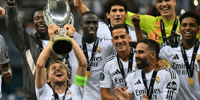 Luka Modric sets new record as Real Madrid win Super Cup