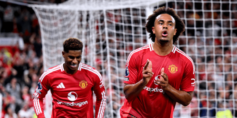 Joshua Zirkzee joins the Dutchmen to score on their Manchester United debut