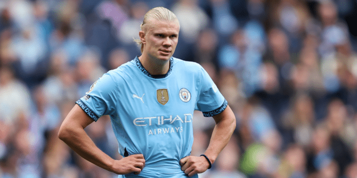 Erling Haaland is expected to sign a contract extension with Manchester City, though the new deal will contain a release clause. Erling Haaland is expected to sign a contract extension with Manchester City, though the new deal will contain a release clause.
