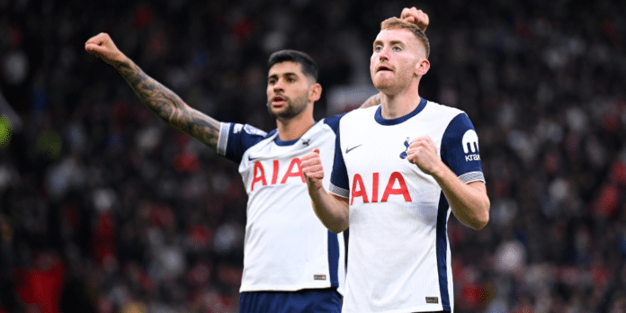 Premier League Team of the Week featuring Dejan Kulusevski