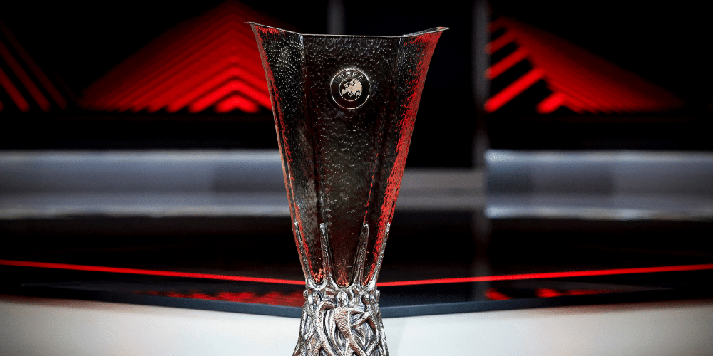 The Europa League trophy.