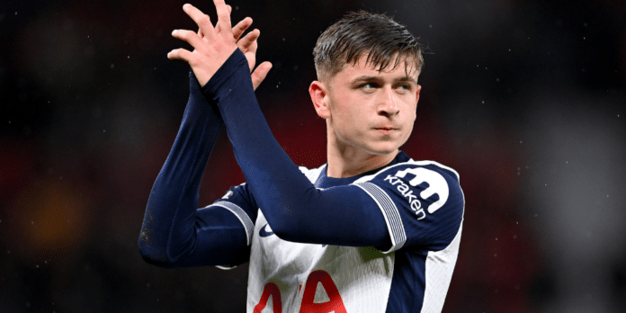 Ange Postecoglou has said the praise Mikey Moore has received this season will not impact the Spurs youngster.