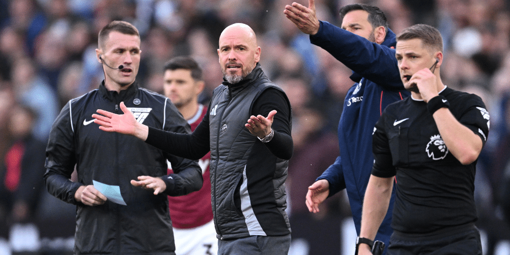 Manchester United boss Erik ten Hag has slammed VAR after his side conceded a late penalty in defeat at West Ham